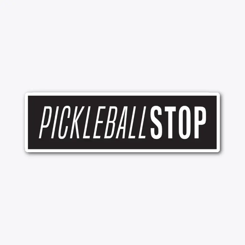 PickleballStop Sticker