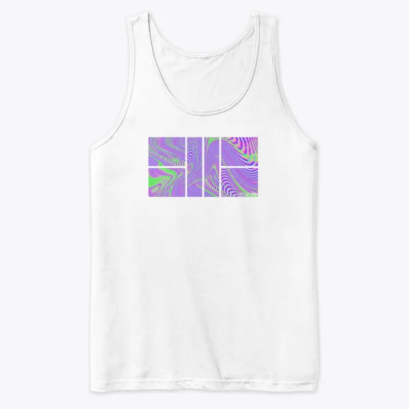 Pickleball Court T-Shirt - Retro Purple